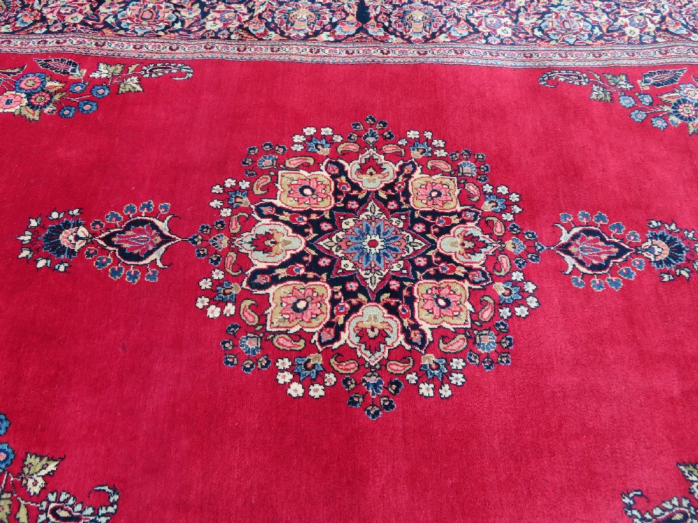 ELEGANT & REFINED ANTIQUE KASHAN RUG. CIRCA 1910S View XVIII