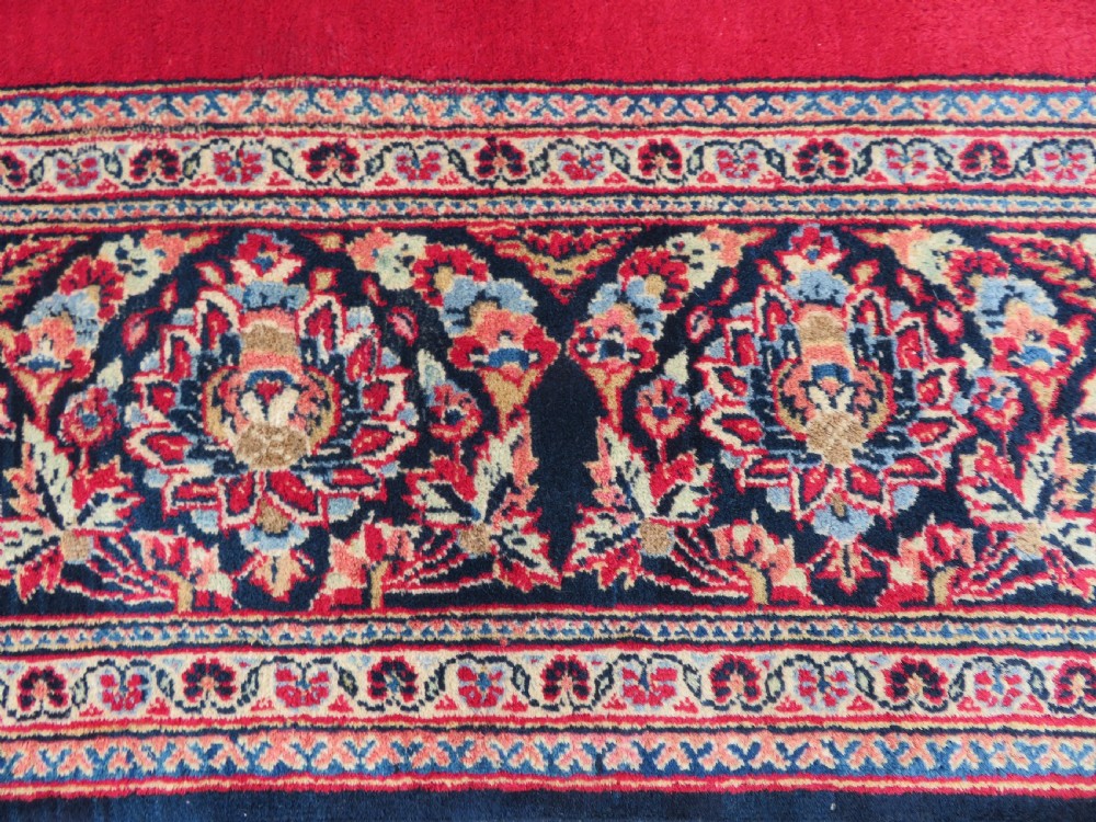 ELEGANT & REFINED ANTIQUE KASHAN RUG. CIRCA 1910S View XXI