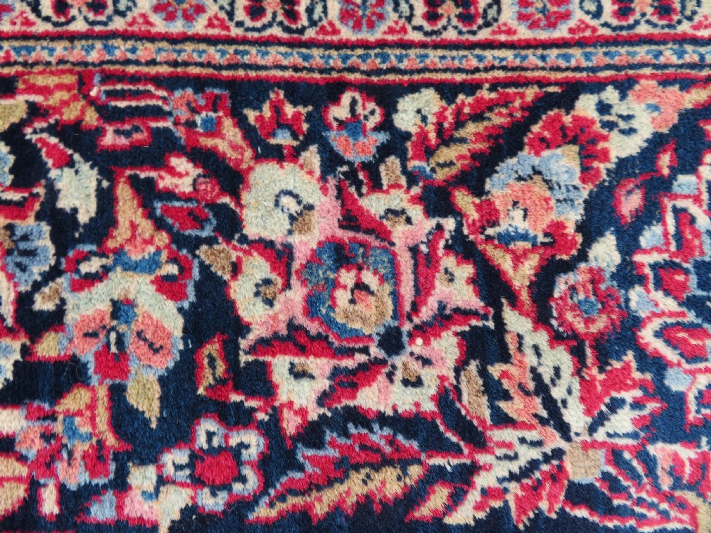ELEGANT & REFINED ANTIQUE KASHAN RUG. CIRCA 1910S View XXII