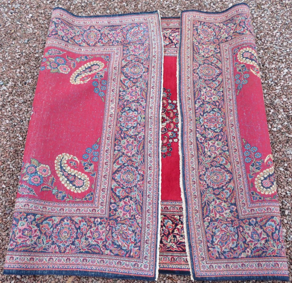 ELEGANT & REFINED ANTIQUE KASHAN RUG. CIRCA 1910S View XXV