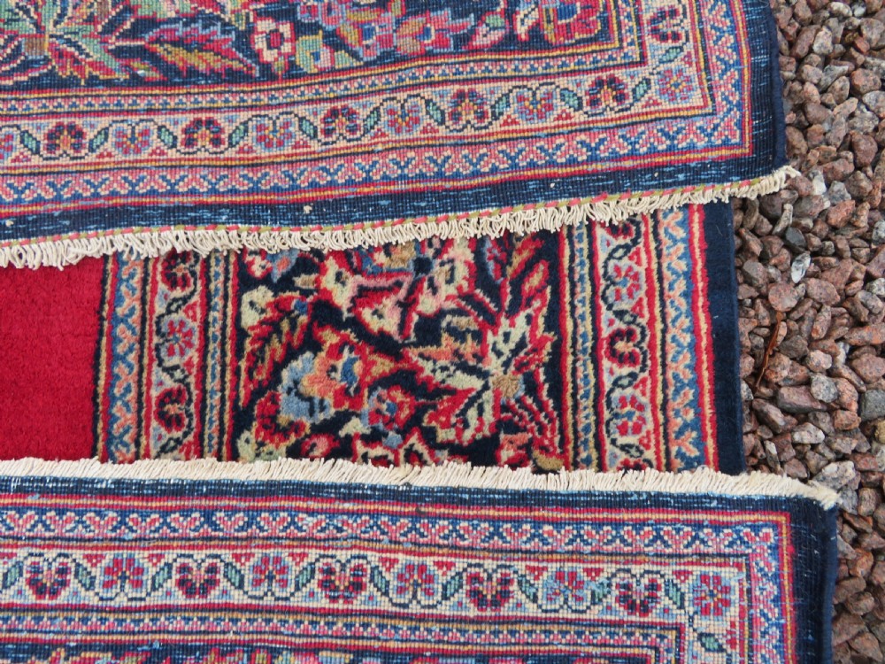 ELEGANT & REFINED ANTIQUE KASHAN RUG. CIRCA 1910S View XXVI