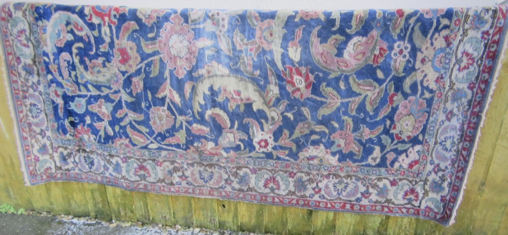 ONE OFF DESIGN PATTERN ANTIQUE TURKISH KAYSERI RUG. LAST QUARTER 19TH CENTURY. View XXVII