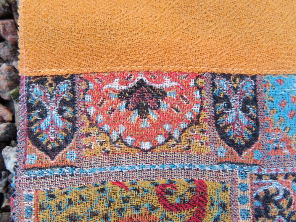 VERY FINE JAMAWAR SHAWL,KASHMIR INDIA,MID 19TH CENTURY. View VII