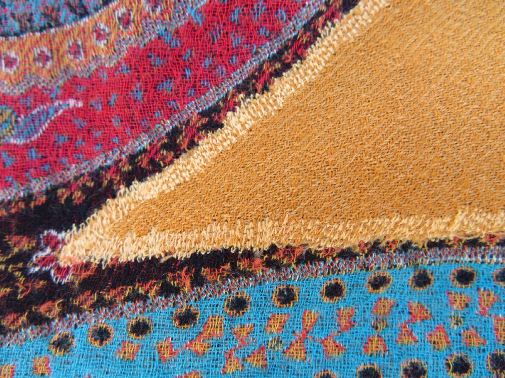 VERY FINE JAMAWAR SHAWL,KASHMIR INDIA,MID 19TH CENTURY. View X