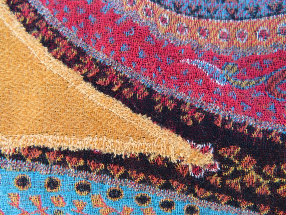 VERY FINE JAMAWAR SHAWL,KASHMIR INDIA,MID 19TH CENTURY. View XIV