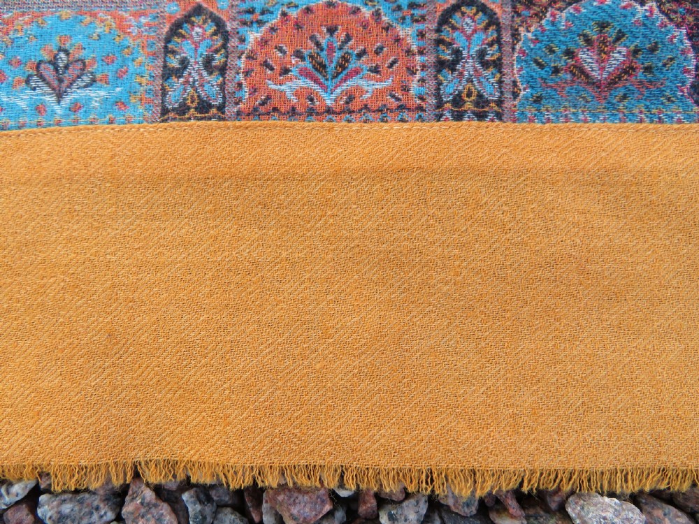 VERY FINE JAMAWAR SHAWL,KASHMIR INDIA,MID 19TH CENTURY. View XVII