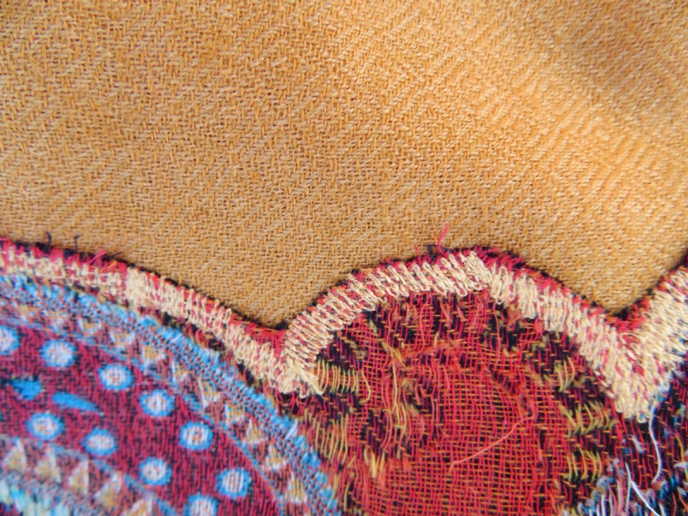 VERY FINE JAMAWAR SHAWL,KASHMIR INDIA,MID 19TH CENTURY. View XIX