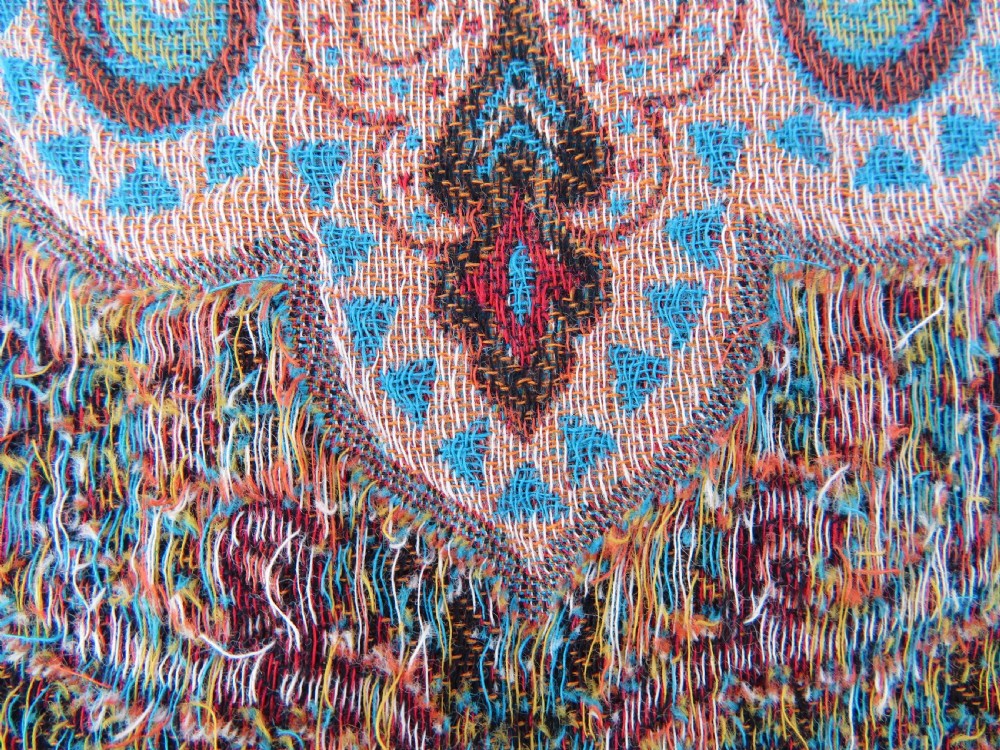 VERY FINE JAMAWAR SHAWL,KASHMIR INDIA,MID 19TH CENTURY. View XXII