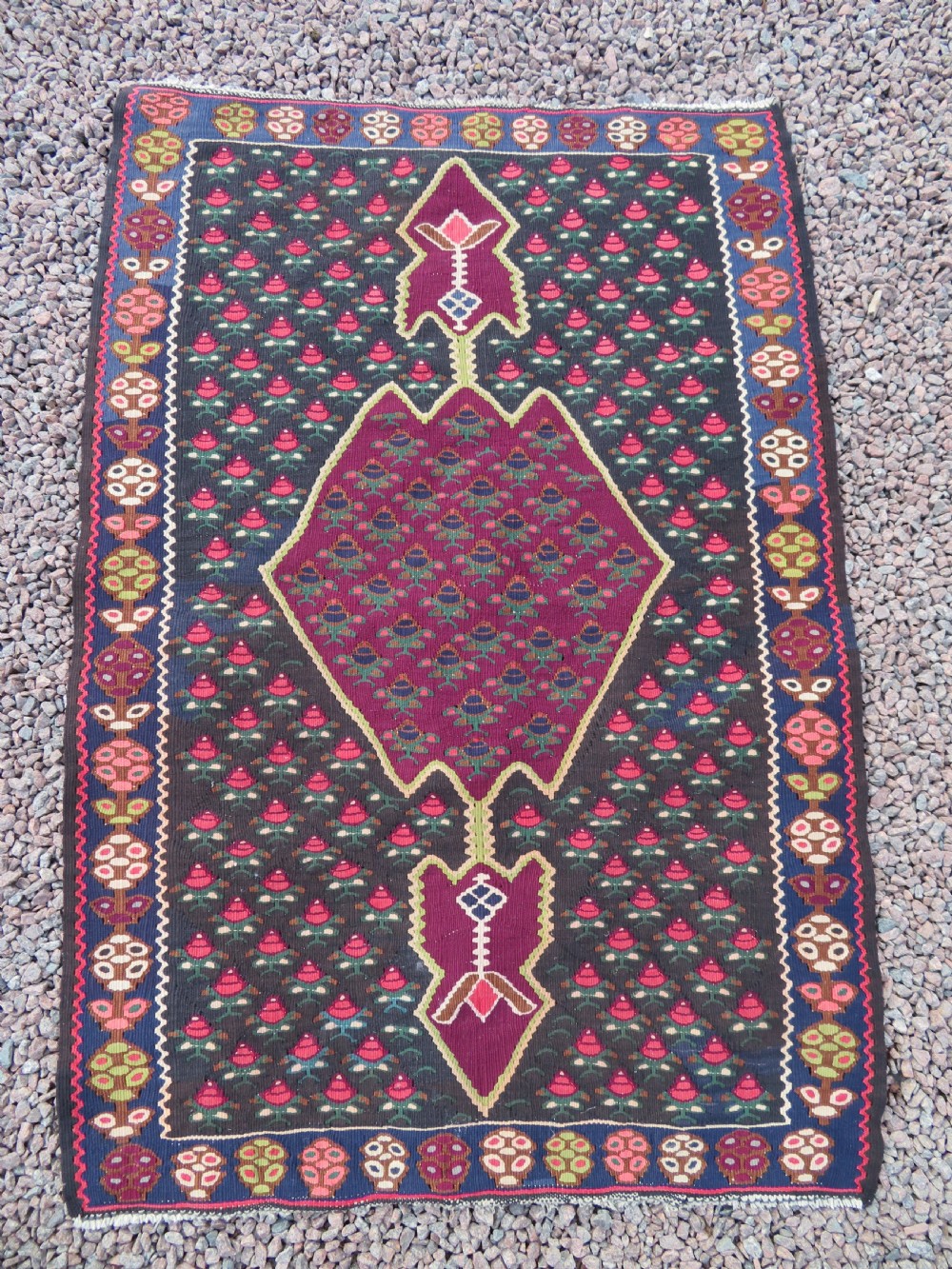 SMALL KURDISH KILIM View X