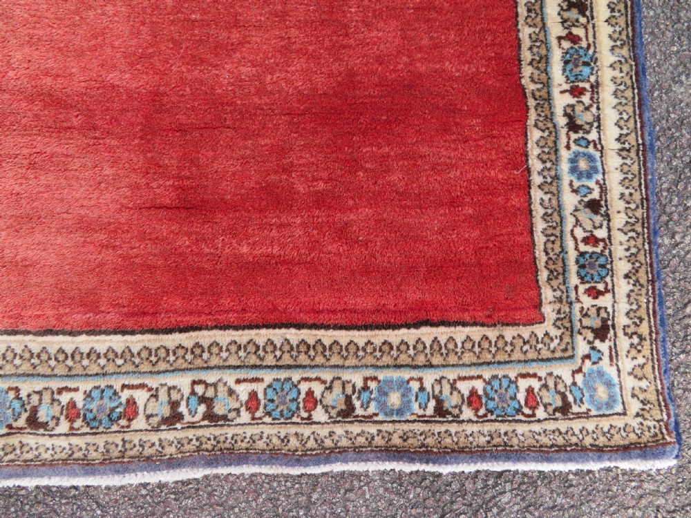 UNUSUAL MET-HANE (EMPTY FIELD) LONG NARROW HALL RUNNER. 426CM X 75CM.  View XIV