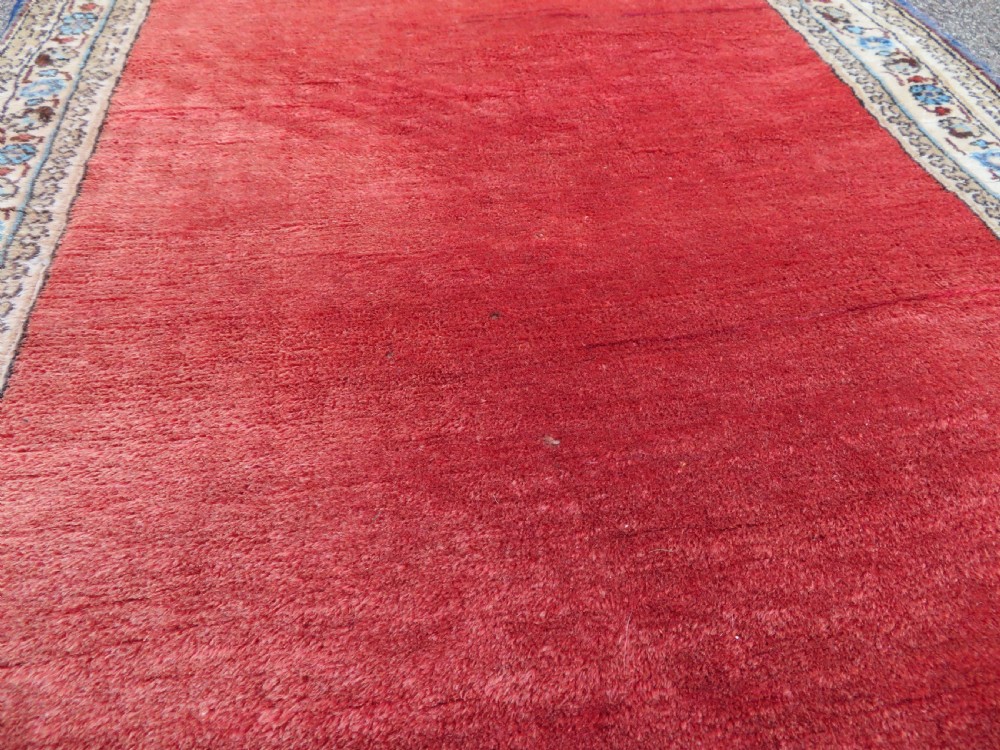 UNUSUAL MET-HANE (EMPTY FIELD) LONG NARROW HALL RUNNER. 426CM X 75CM.  View XVII