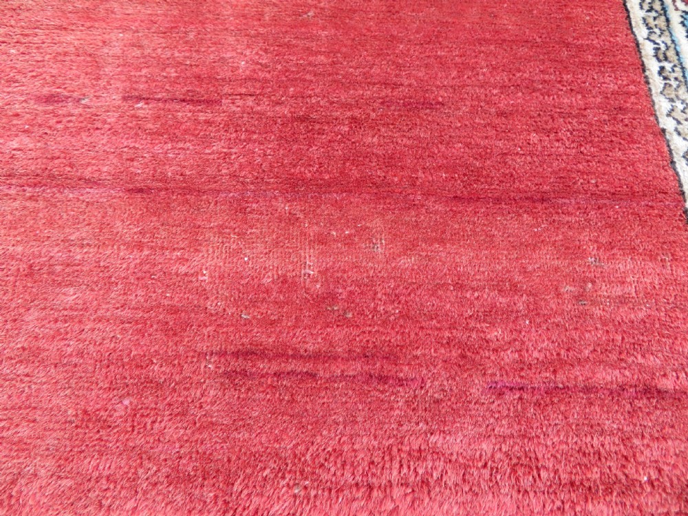 UNUSUAL MET-HANE (EMPTY FIELD) LONG NARROW HALL RUNNER. 426CM X 75CM.  View XVIII