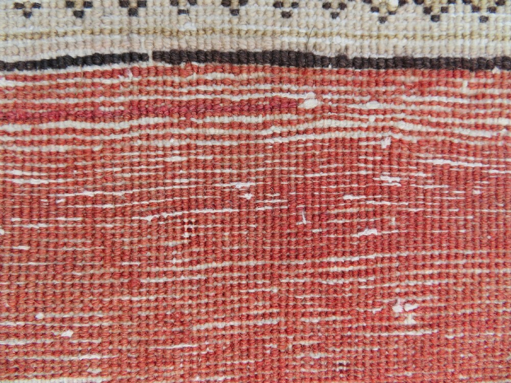 UNUSUAL MET-HANE (EMPTY FIELD) LONG NARROW HALL RUNNER. 426CM X 75CM.  View XXV