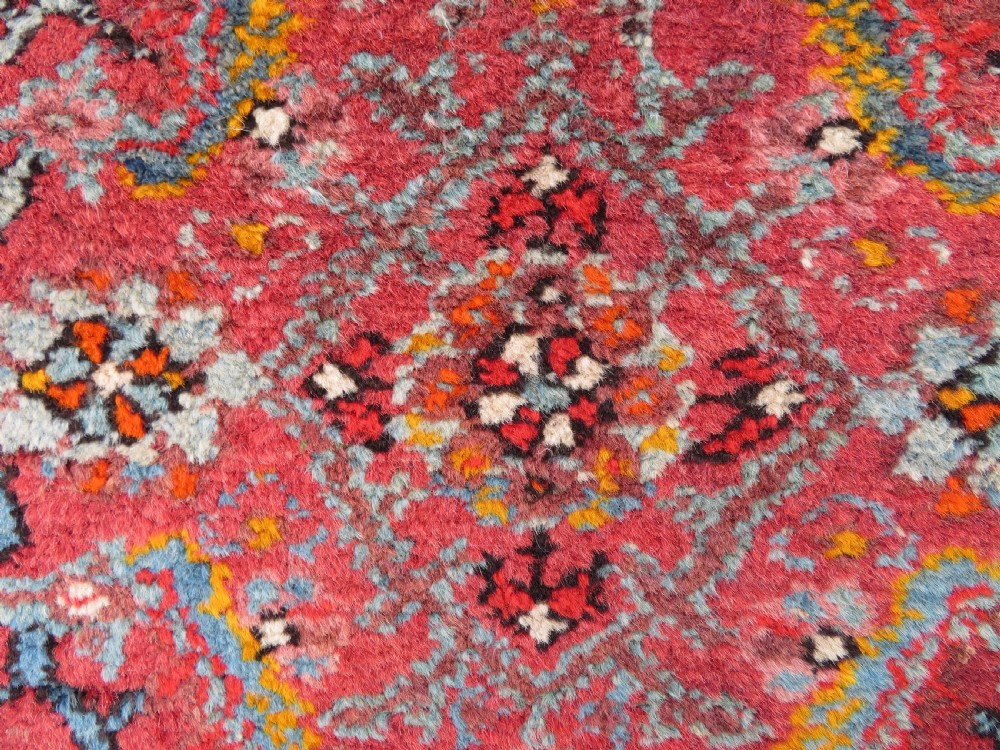 HANDSOME ANTIQUE NARROW KURDISH RUNNER. 393CM X 72CM. View XXII