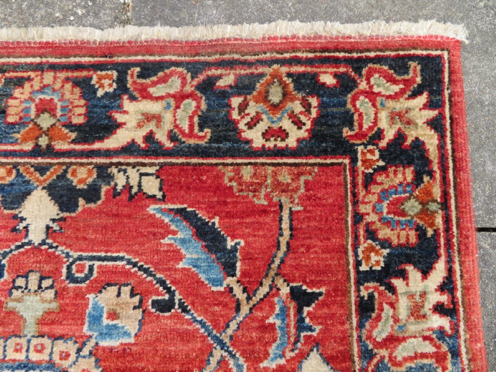 ATTRACTIVE OLD ZIEGLER RUNNER LONG RUG. HALLWAY CORRIDOR RUNNER .ONLY 82CM WIDE. View XIII
