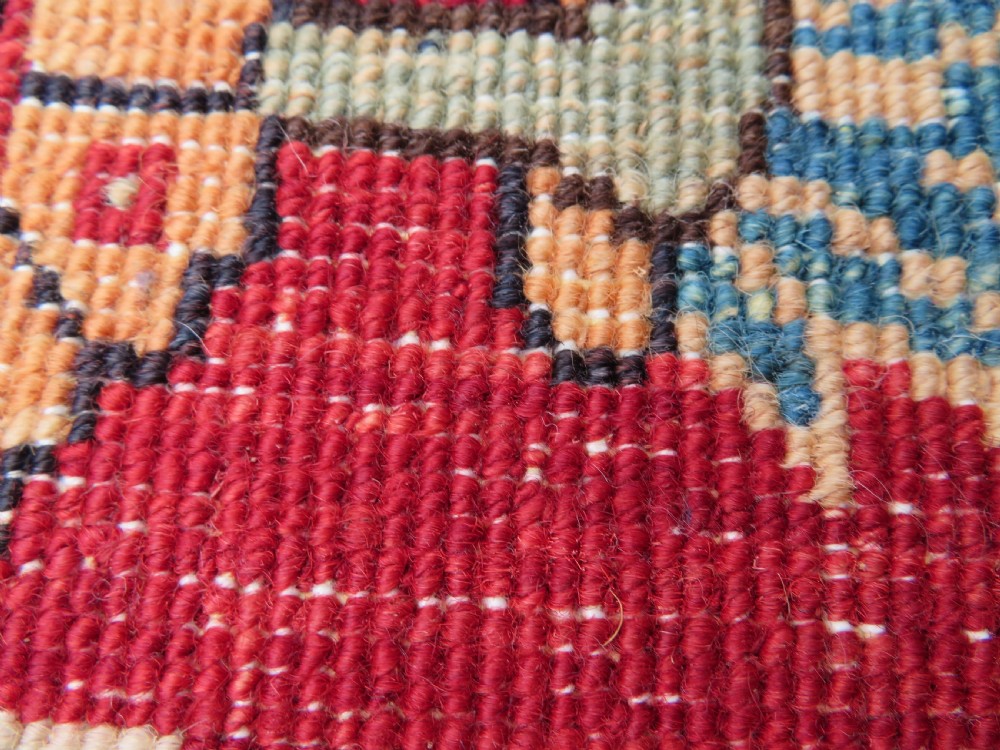 ATTRACTIVE OLD ZIEGLER RUNNER LONG RUG. HALLWAY CORRIDOR RUNNER .ONLY 82CM WIDE. View XXV