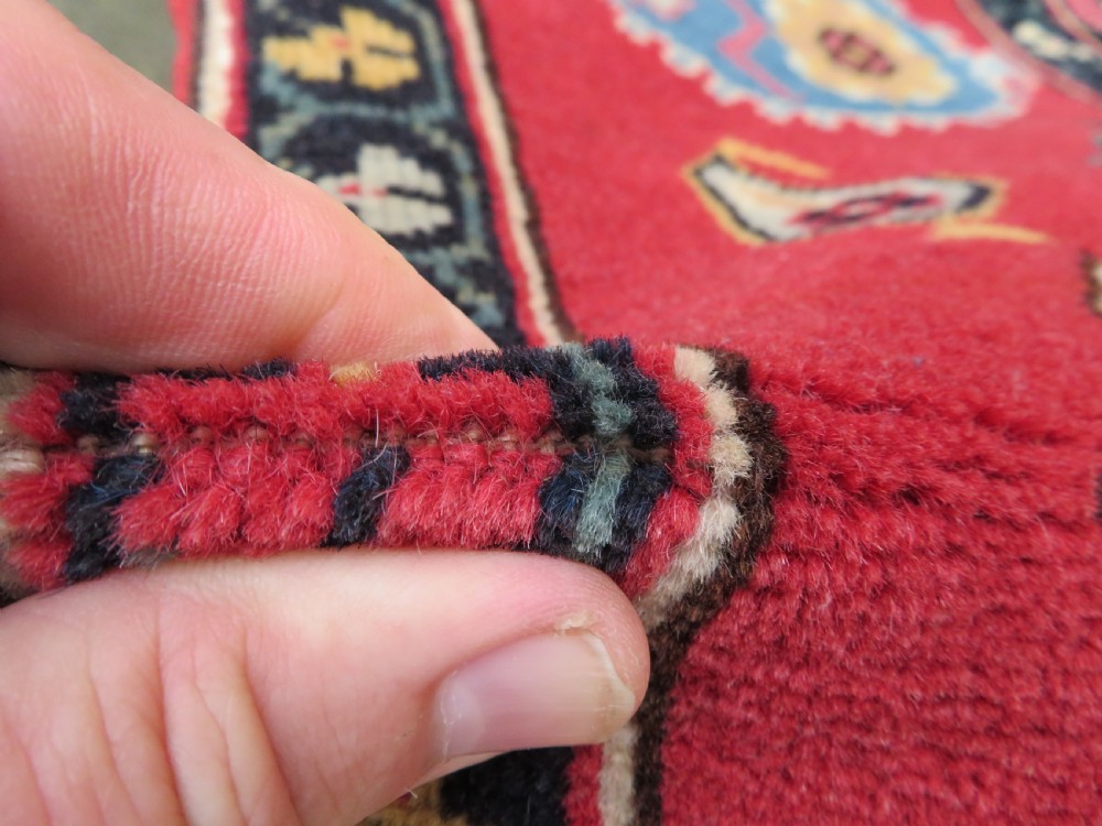 UNUSUAL OLD QUCHAN KURD KURDISH RUG. STUNNING BOTEH DESIGN. 198CM X 138CM. View XIII