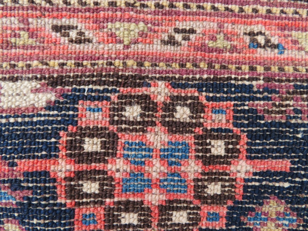 ANTIQUE CAUCASIAN DAGHESTAN LESGHISTAN RUG.UNUSUAL FILLER ORNAMENTS.193CM X 140CM. View XXVII