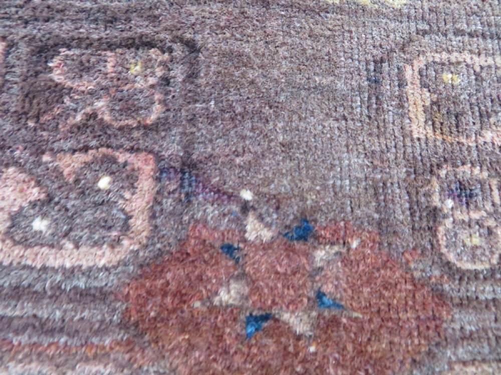 120cm X 85cm. late 19th century Antique afghan ersari turkmen rug. View IX