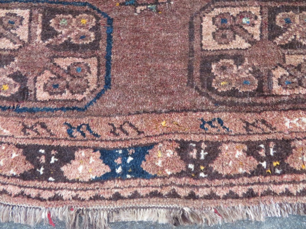 120cm X 85cm. late 19th century Antique afghan ersari turkmen rug. View XIV