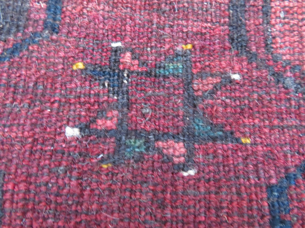 120cm X 85cm. late 19th century Antique afghan ersari turkmen rug. View XIX