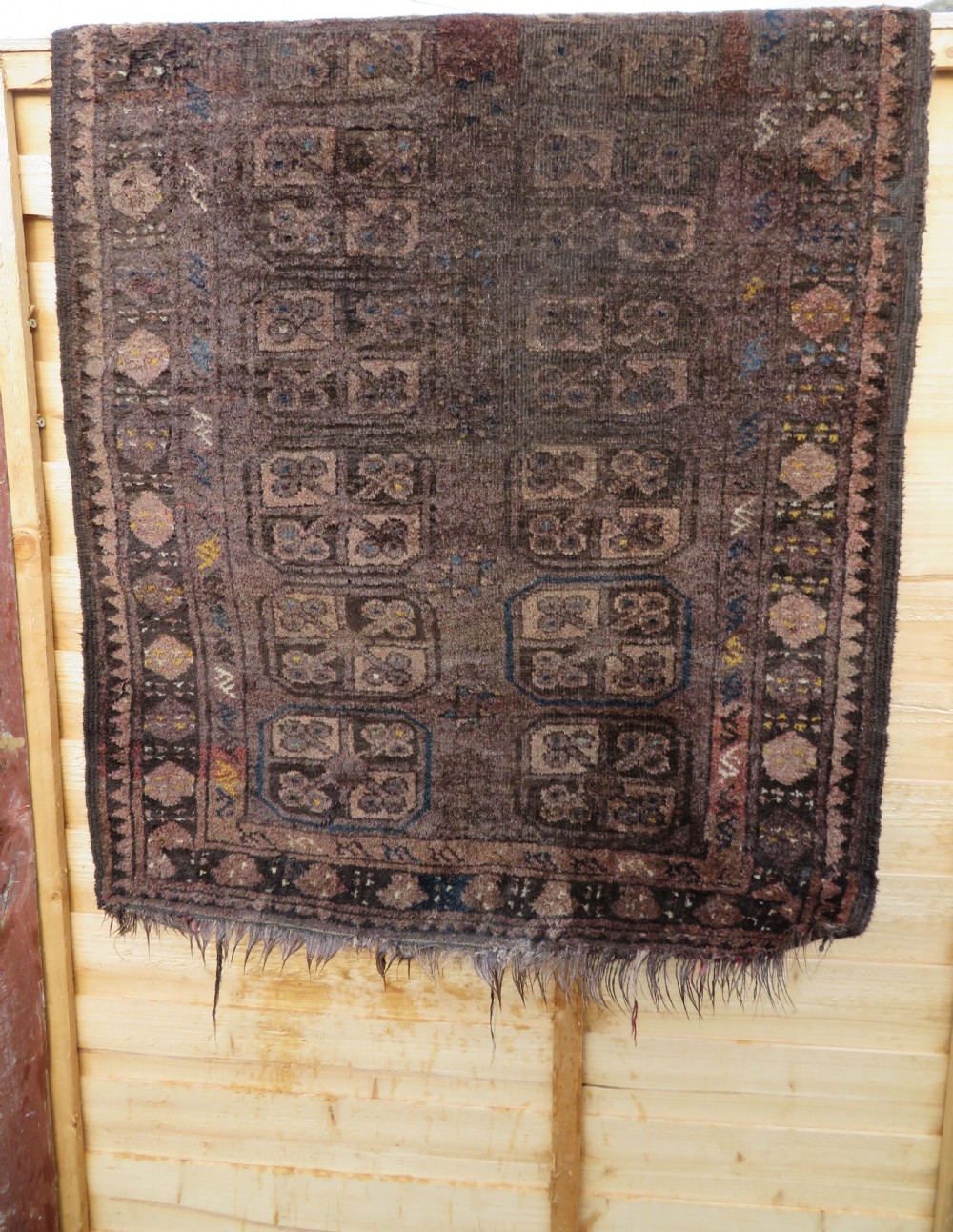 120cm X 85cm. late 19th century Antique afghan ersari turkmen rug. View XXVI