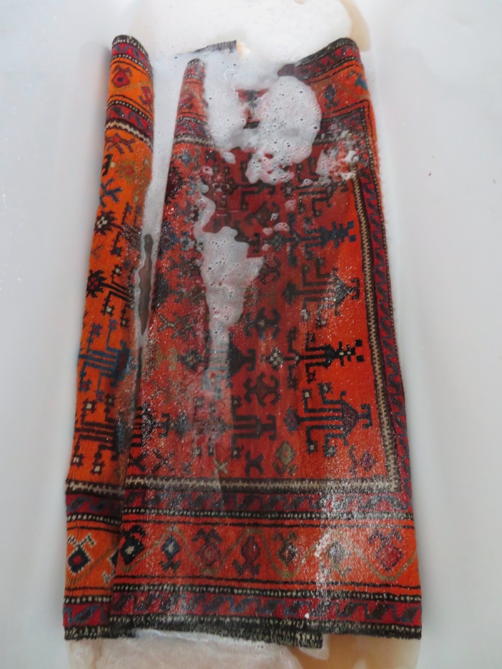 UNUSUAL ANTIQUE BALUCH RUG. 142CM X 92CM. View XXII