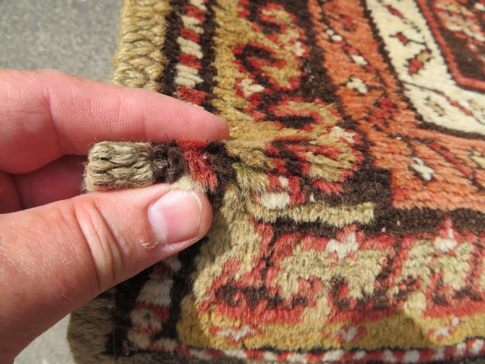 ANTIQUE KURDISH LONG RUG RUNNER. (SARAB DESIGN) KURDISH HOMELANDS NORTH WEST PERSIA. 266CM X 112CM View XIV