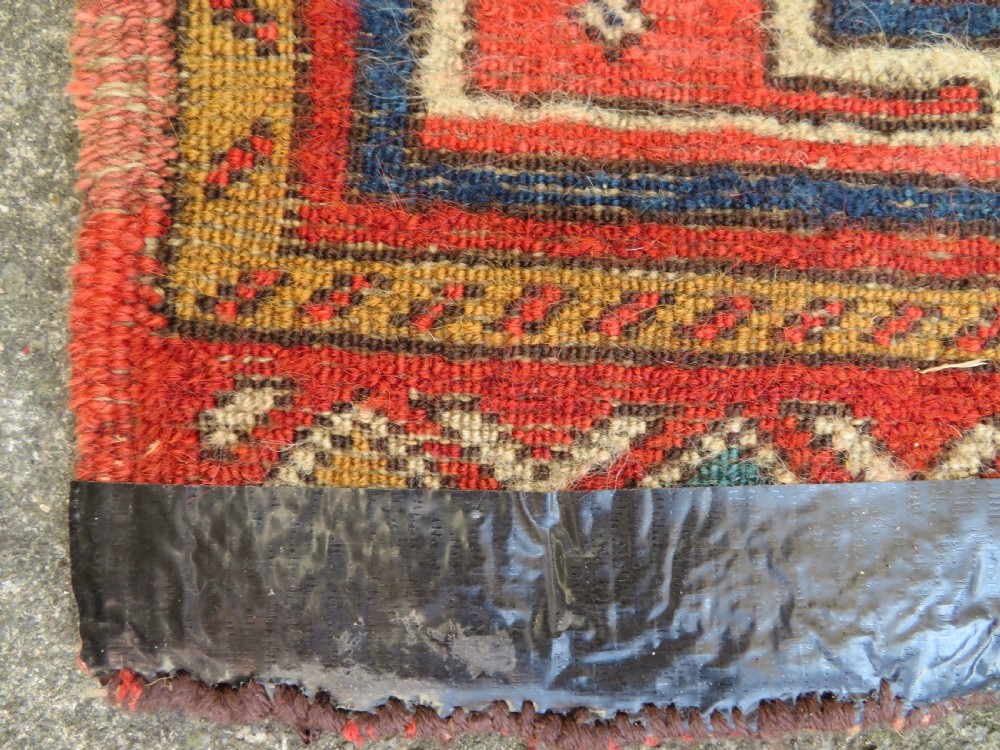 ANTIQUE TURKISH KONYA YASTIK RUG. CENTRAL ANATOLIA. EARLY 19TH CENTURY. 89CM X 49CM. View XIV
