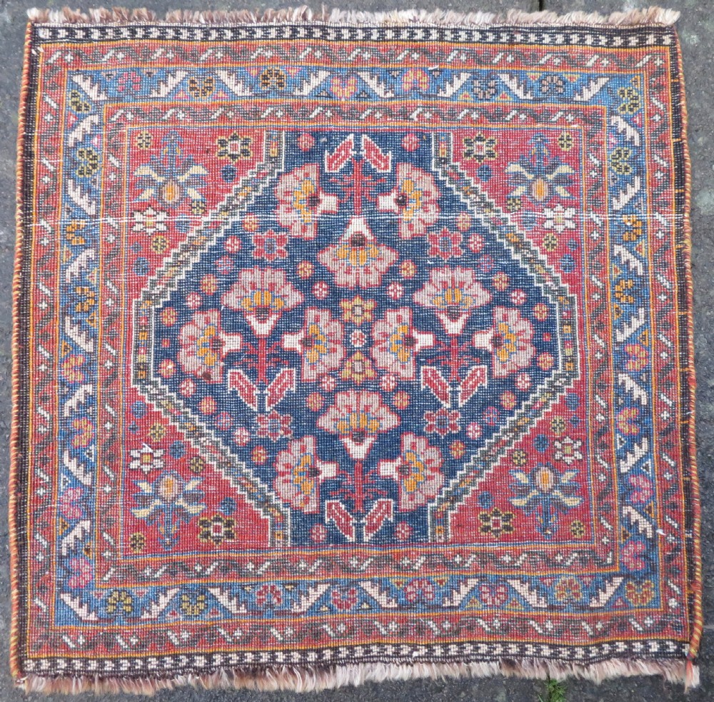 ANTIQUE QASHQAI BAG FACE. FULL PILE.  View VIII