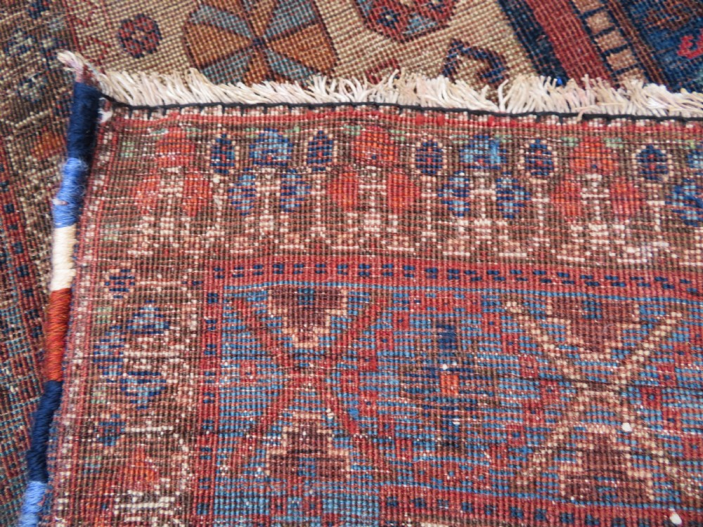 VERY FINE & EARLY ANTIQUE AFSHAR TRIBAL RUG. SOUTH PERSIA. 178CM X 145CM. View XV