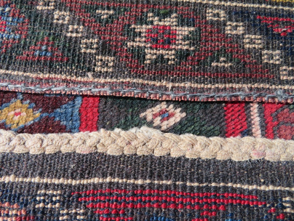 Antique Turkish Antalya ( Dosemealti) Village Rug. With A Scarce Pea Green Border.190cm X 128cm. View XIII