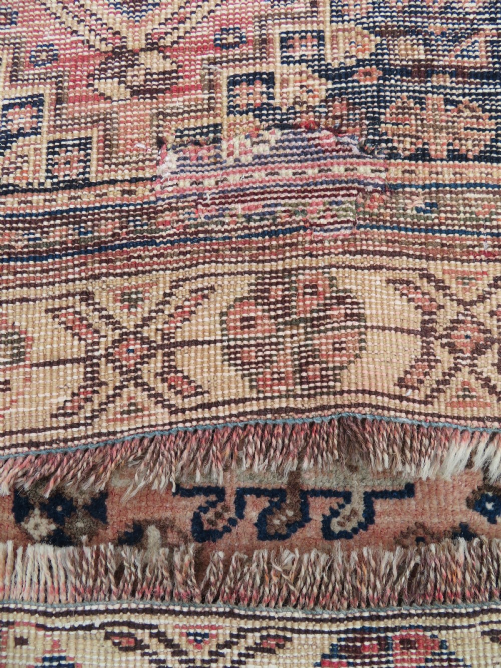 OLD SHIRAZ QASHQAI SMALL CARPET LARGE RUG. 254CM X 173CM. View XIII