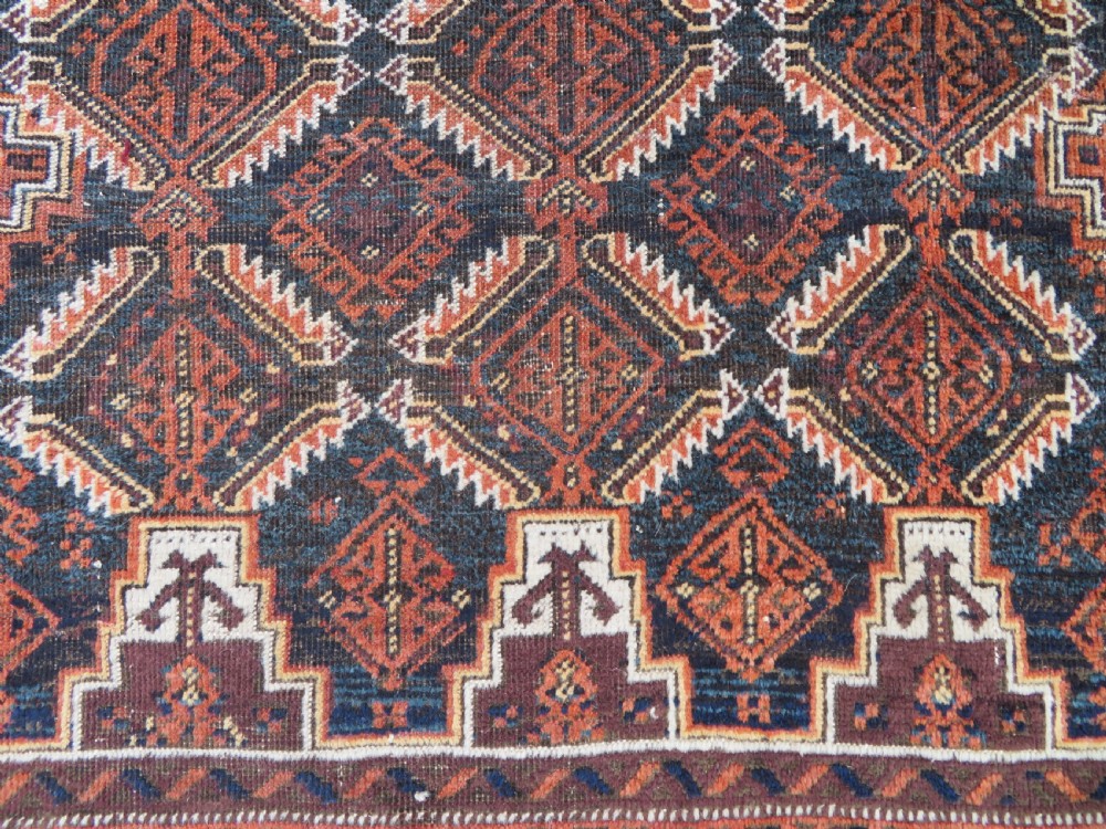 Antique Salar Khani Baluch Rug. 191CM X 105CM. View III
