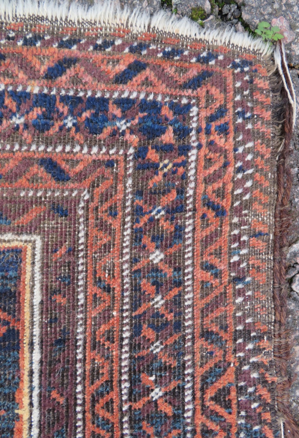 Antique Salar Khani Baluch Rug. 191CM X 105CM. View VII