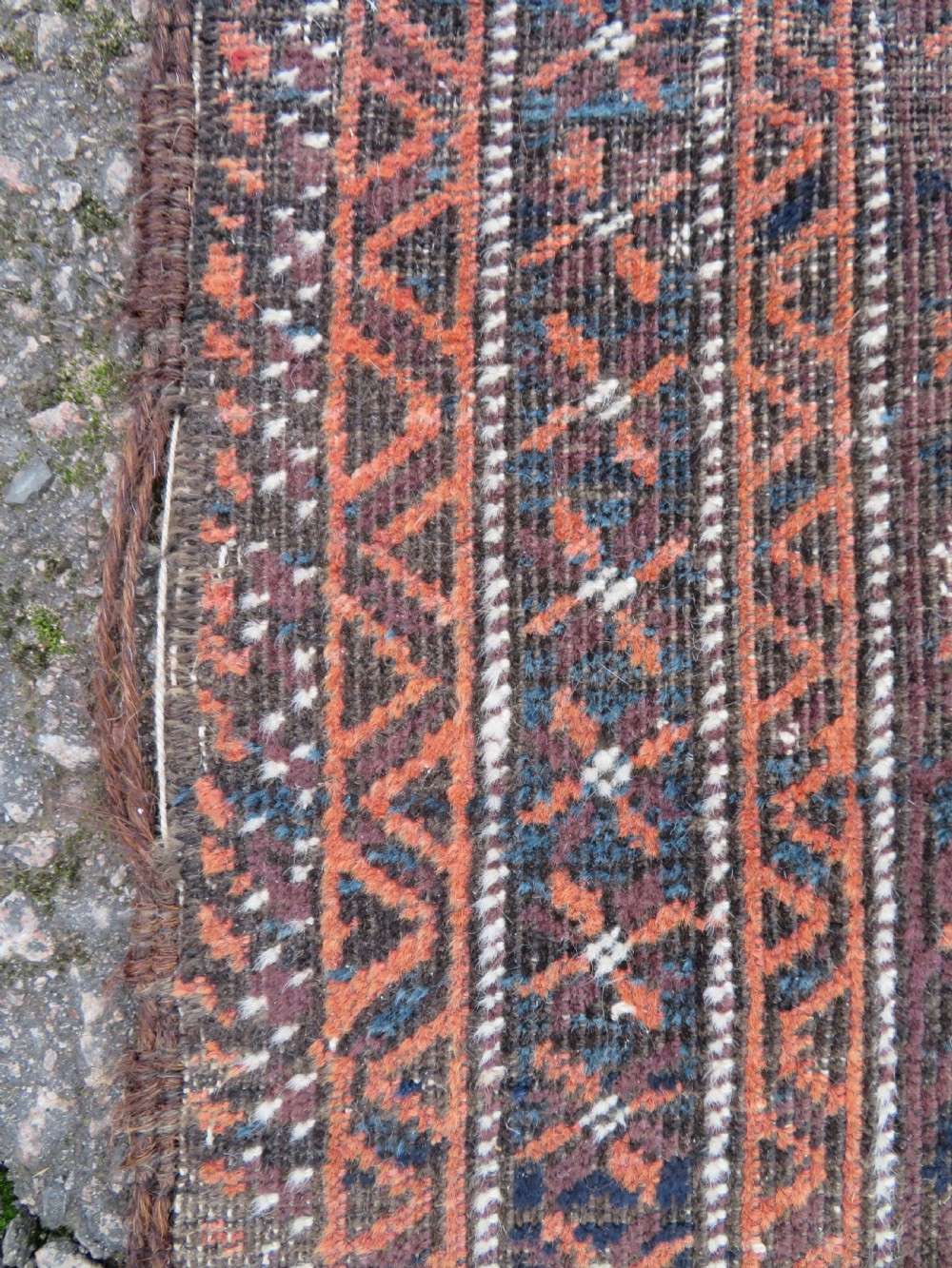 Antique Salar Khani Baluch Rug. 191CM X 105CM. View VIII