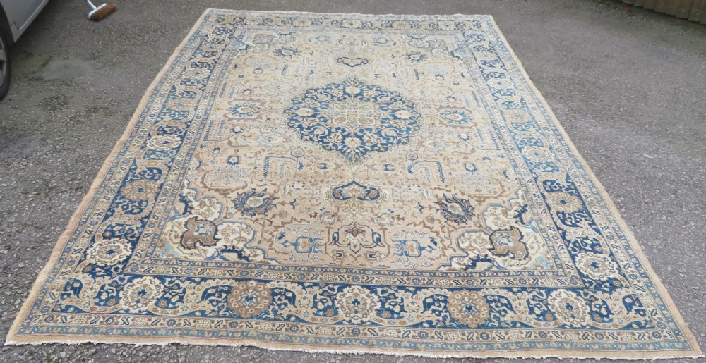 Antique Tabriz Carpet. 367cm x 270cm.