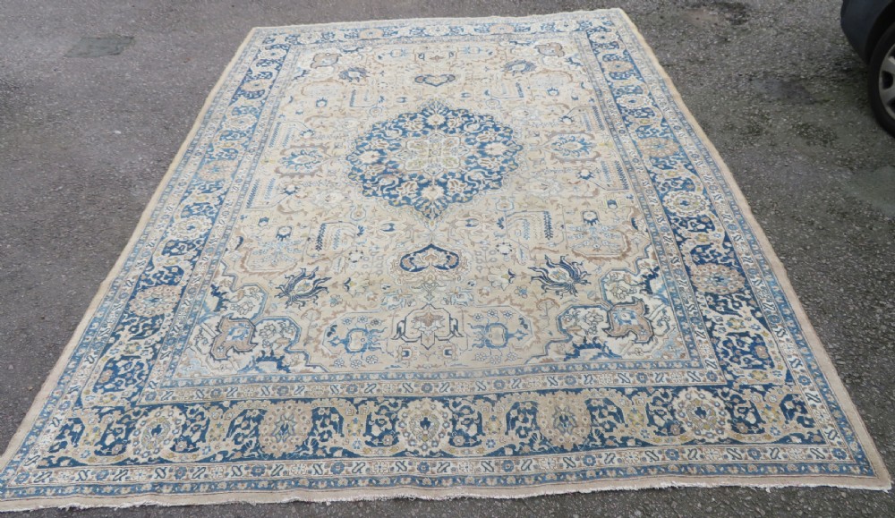 Antique Tabriz Carpet. 367cm x 270cm. View II