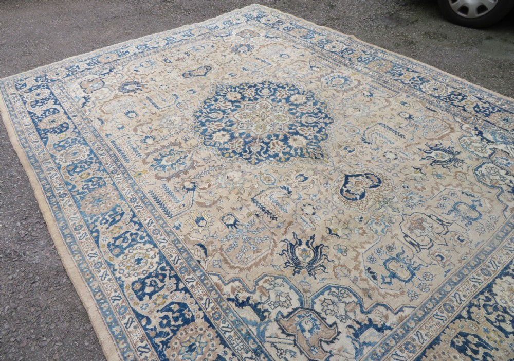 Antique Tabriz Carpet. 367cm x 270cm. View V
