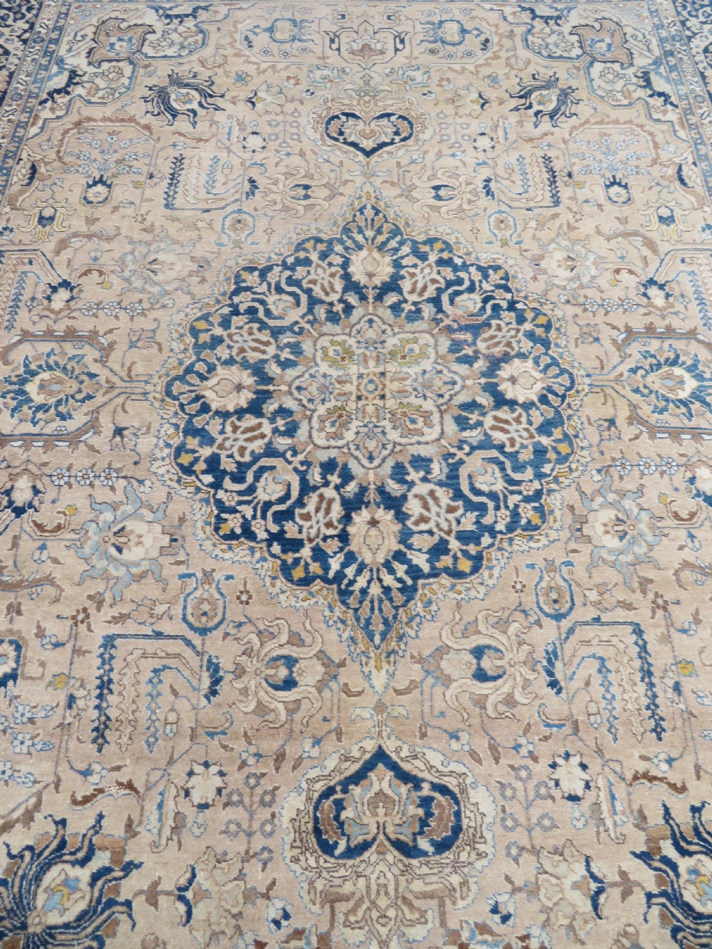 Antique Tabriz Carpet. 367cm x 270cm. View IX