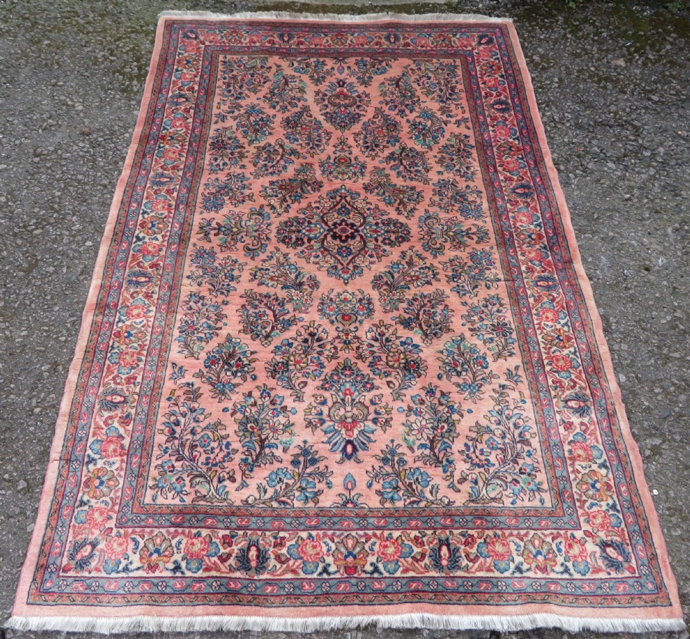 Very Attractive Sarouk Rug. 212cm X 135cm