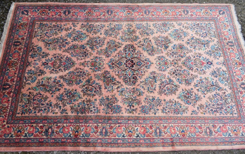 Very Attractive Sarouk Rug. 212cm X 135cm View III