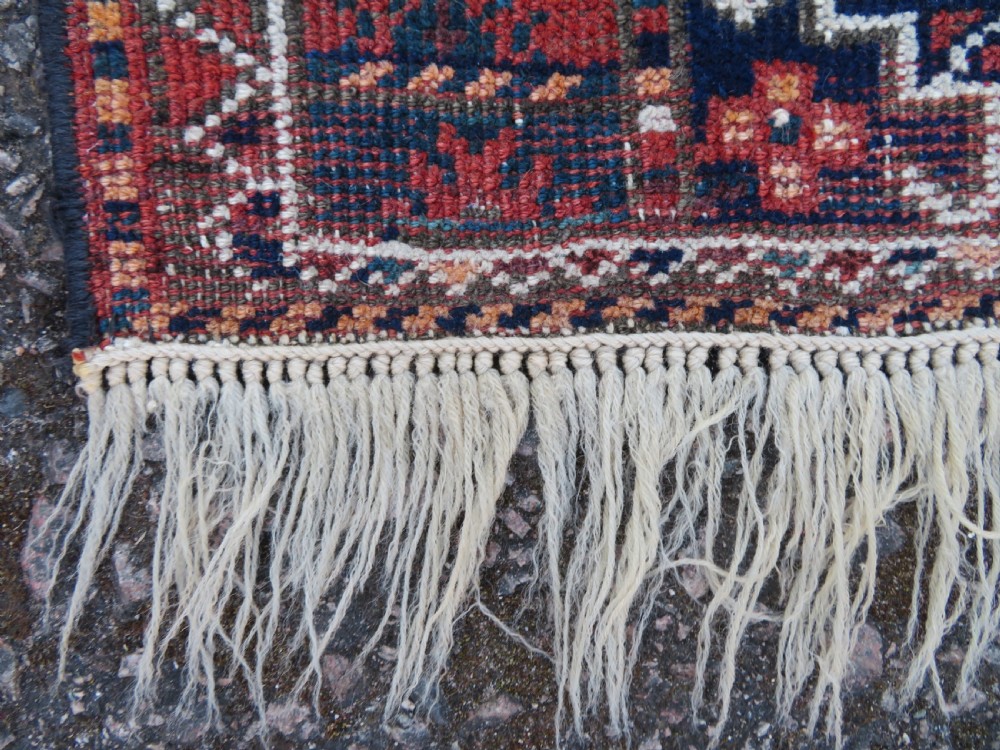 Antique Mahdad Khani Baluch Rug, Late 19th century.. 199cm x 108cm
 View VII