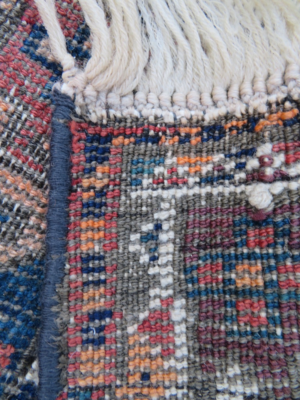 Antique Mahdad Khani Baluch Rug, Late 19th century.. 199cm x 108cm
 View XI