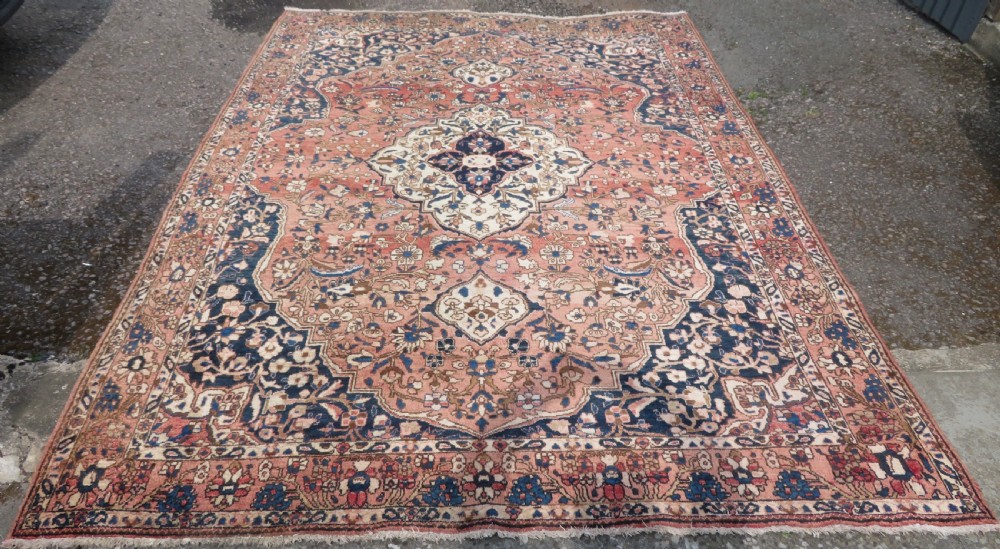 ATTRACTIVE OLD SAROUK CARPET. WEST PERSIA. 306CM X 212CM.
C
 View II