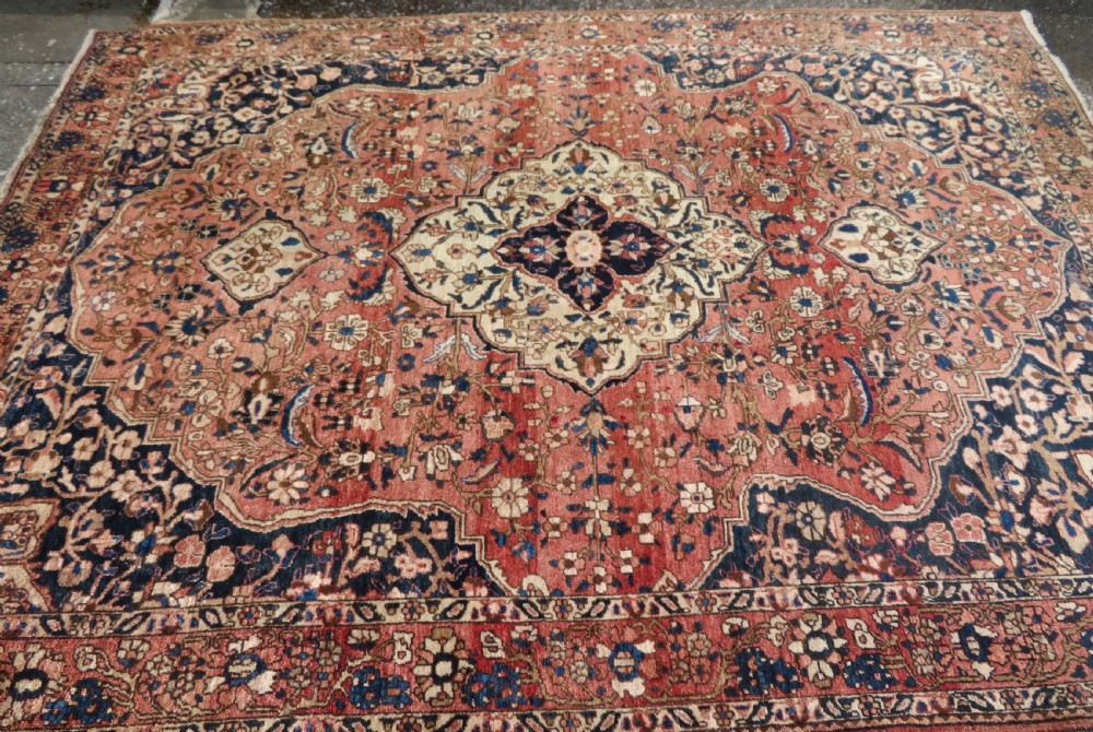 ATTRACTIVE OLD SAROUK CARPET. WEST PERSIA. 306CM X 212CM.
C
 View III