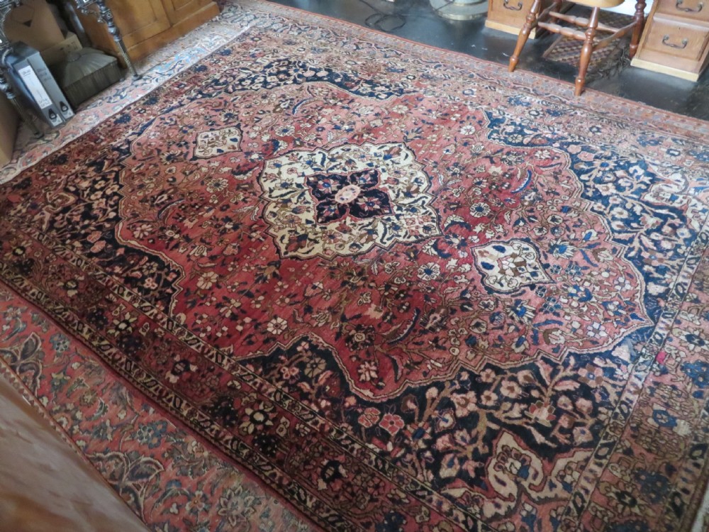 ATTRACTIVE OLD SAROUK CARPET. WEST PERSIA. 306CM X 212CM.
C
 View VI