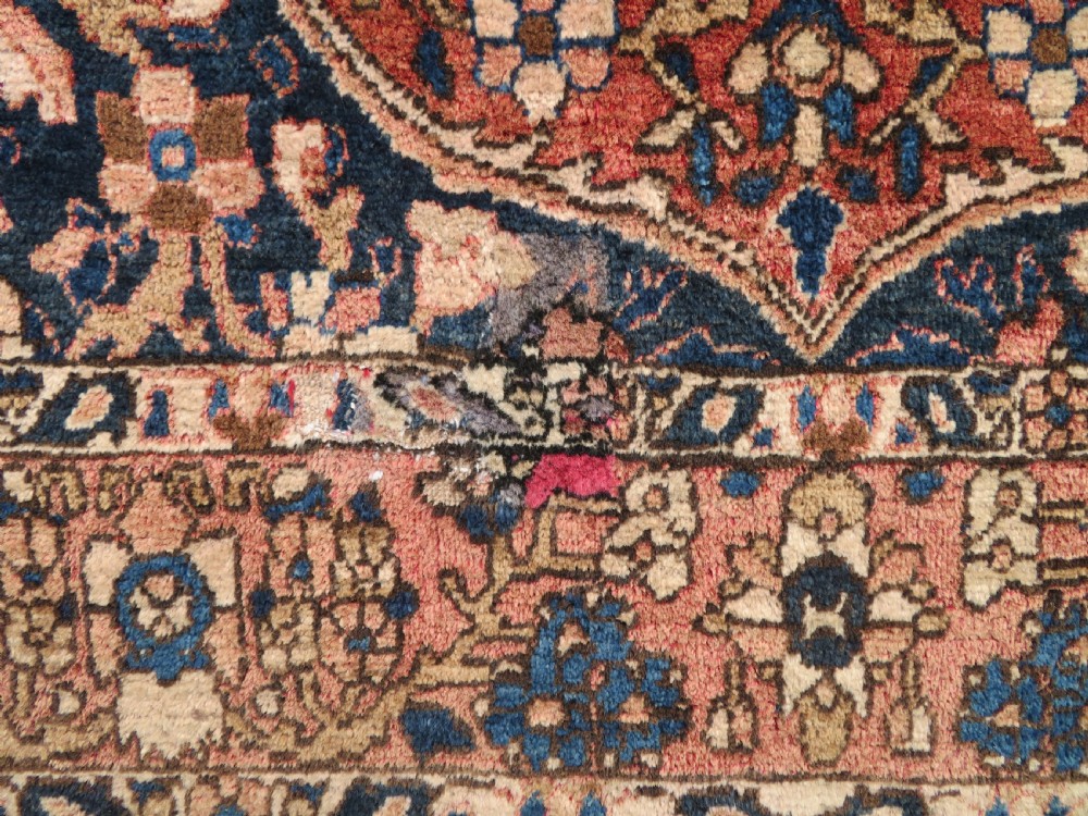 ATTRACTIVE OLD SAROUK CARPET. WEST PERSIA. 306CM X 212CM.
C
 View XVII