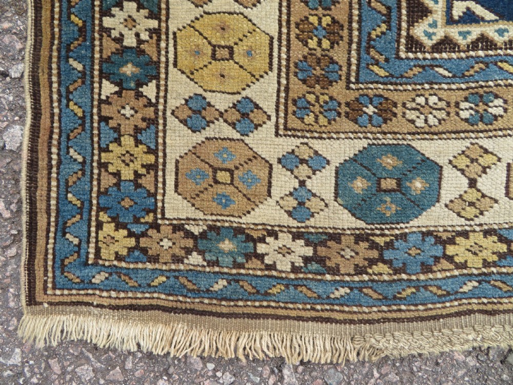 ANTIQUE CAUCASIAN SHIRVAN RUG. 162CM X 112CM. View VIII