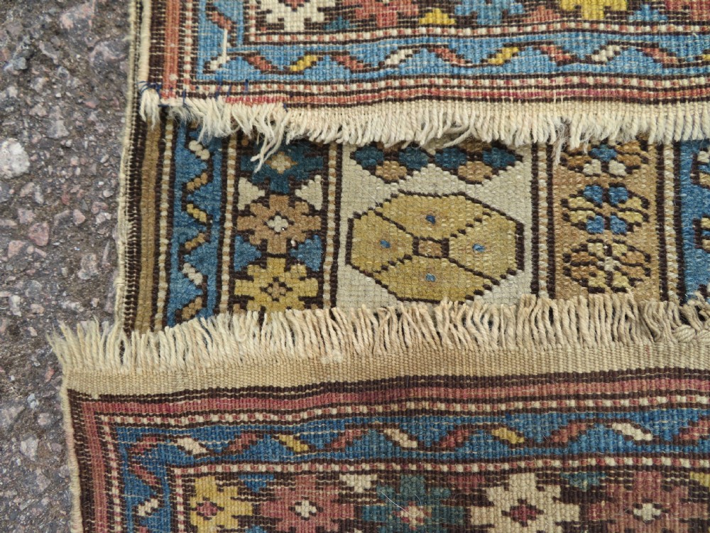 ANTIQUE CAUCASIAN SHIRVAN RUG. 162CM X 112CM. View XV